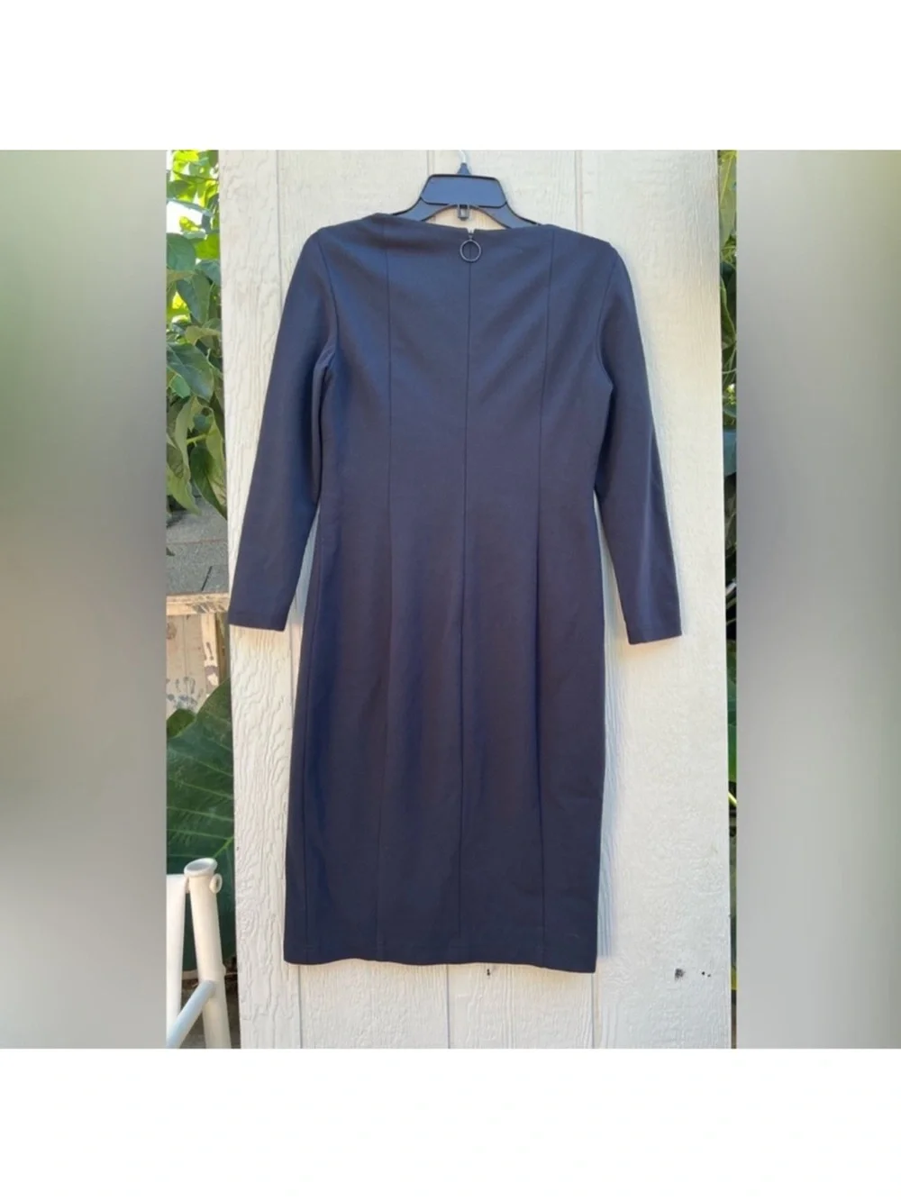 Akris punto long sleeve midi dress - Picture 2 of 3